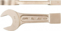 Ampco - 1-7/8" Nonsparking Standard Striking Open End Wrench - Single End, Plain Finish - Americas Tooling