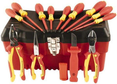 Wiha - 12 Piece Insulated Hand Tool Set - Comes in Molded Case - Americas Tooling