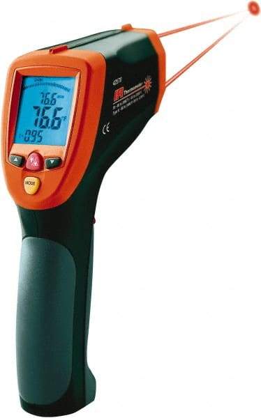 Extech - -50 to 2200°C (-58 to 3992°F) Infrared Thermometer - 50:1 Distance to Spot Ratio - Americas Tooling