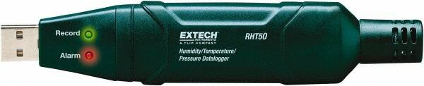 Extech - -40 to 158°F, 0 to 100% Humidity Range, Temp, Pressure Recorder - Americas Tooling