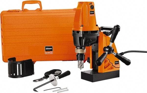 Fein - 3/4" Chuck, 2" Travel, Portable Magnetic Drill Press - 680 RPM, 750 Watts - Americas Tooling