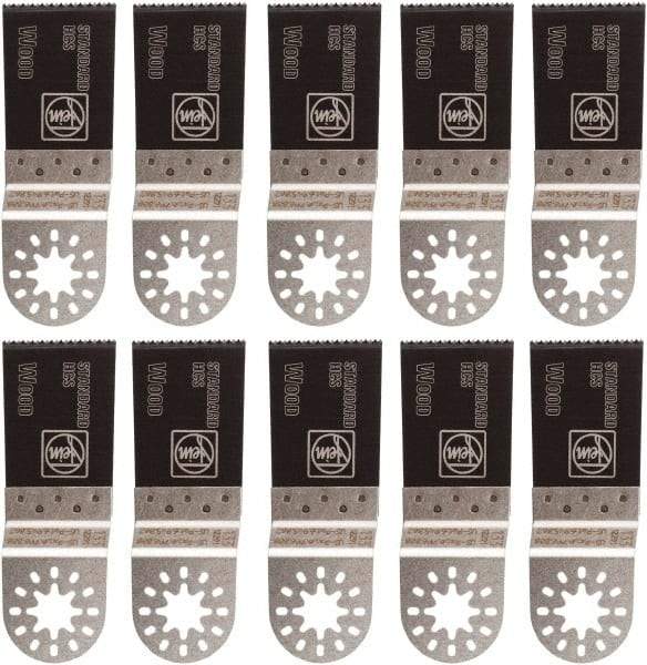 Fein - Rotary & Multi-Tool Multi-Use Saw Blade - 1-3/8" Standard E-Cut Blade, For Fein Multimaster, Wood, Drywall, Plastic Saw Blade - Americas Tooling