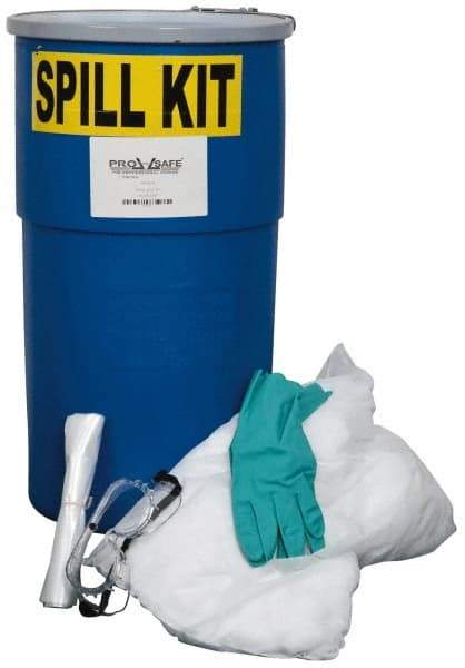 PRO-SAFE - Oil Only Spill Kit - 14 Gal Polypropylene Pail - Americas Tooling