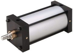 Parker - 3" Stroke x 6" Bore Double Acting Air Cylinder - 3/4 Port, 1-14 Rod Thread, 250 Max psi, -10 to 165°F - Americas Tooling