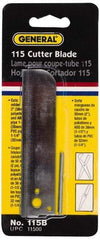 General - Cutter Replacement Cutting Blade - Use with General Tool 115, Cuts PVC, ABS and PE tubing - Americas Tooling