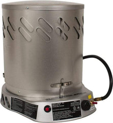 Heatstar - 75,000 to 200,000 BTU, Propane Convection Heater - 100 Lb Fuel Capacity, 15-1/4" Long x 18-1/4" Wide x 21-3/4" High - Americas Tooling