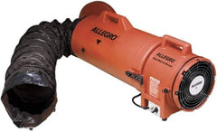 Allegro - 900 CFM, Electrical AC Axial Blower Kit - 8 Inch Inlet/Outlet, 0.33 HP, 115 Max Voltage Rating, Explosion Proof - Americas Tooling