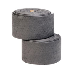 Pads, Rolls & Mats; Product Type: Roll; Application: Universal; Overall Length (Feet): 50.00; Total Package Absorption Capacity: 26.5 gal; Material: Polypropylene; Fluids Absorbed: Water; Solvents; Universal; Oil; Coolants; Absorbency Weight: Heavy; Width