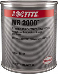 Loctite - 8 oz Cartridge Gray Epoxy Resin Putty - Series 2000 - Americas Tooling