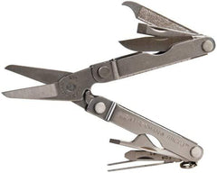 Leatherman - 10 Piece, Multi-Tool Set - 2-1/2" OAL, 2-1/2" Closed Length - Americas Tooling