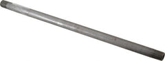 Value Collection - Schedule 80, 1/4" Diam x 12" Long Black Pipe Nipple - Threaded - Americas Tooling