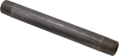 Value Collection - Schedule 80, 3/8" Diam x 5-1/2" Long Black Pipe Nipple - Threaded - Americas Tooling