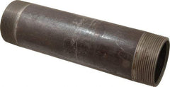 Value Collection - Schedule 80, 3" Diam x 12" Long Black Pipe Nipple - Threaded - Americas Tooling