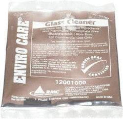 Rochester Midland Corporation - 1 oz Pouch Fresh Glass Cleaner - Concentrated, Use on Ceramic Tile, Formica, Glass Surfaces, Mirrors, Plastic Surfaces, Stainless Steel - Americas Tooling