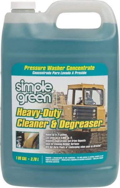 Simple Green - 1 Gal Cleaner/Degreaser - Liquid, Biodegradable, Concentrated, Unscented - Americas Tooling