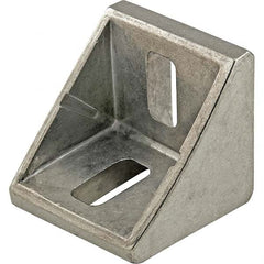 80/20 Inc. - 41-5/16" Wide, 41-5/16" High Aluminum Corner Bracket - Americas Tooling