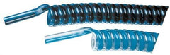 Advanced Technology Products - 12mm OD, Polyurethane Tube - Light Blue & Clear, 140 Max psi, 98 Shore A Hardness - Americas Tooling