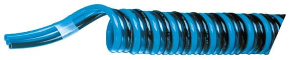 Advanced Technology Products - 21/64" ID x 1/2" OD, 55/64" Wall Thickness, Polyurethane Tube - Black, Clear Blue & Light Blue, 140 Max psi, 98 Shore A Hardness - Americas Tooling