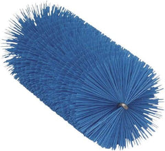 Vikan - 2.3" Diam Polyester Tube Brush - 6-1/4" OAL, 6-1/2" Head Length, Stainless Steel Handle - Americas Tooling