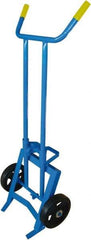 PRO-SOURCE - 1,000 Lb Load Capacity, 55 Gal Drum Hand Truck - 24-1/2" Wide x 62" High, 2 Wheels - Americas Tooling