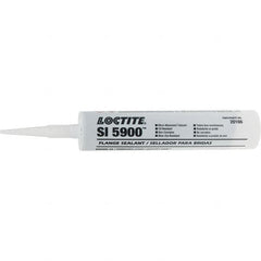 Loctite - 300 mL Cartridge Black Silicone Sealant - 5900 300ML EN LOCTITE RTV FLX FLNGESLNT - Americas Tooling