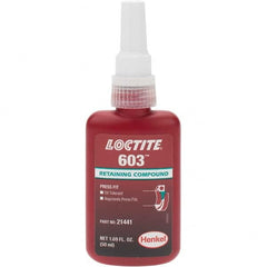 Loctite - Threadlockers & Retaining Compounds - 603 50ML BOTTLE LOCTITE RETAINNG COMPOUND - Americas Tooling