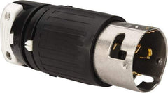 Hubbell Wiring Device-Kellems - 480 VAC, 50 Amp, NonNEMA Configuration, Industrial Grade, Self Grounding Plug - 3 Phase, 3 Poles, IP20, 0.83 to 1-1/4 Inch Cord Diameter - Americas Tooling