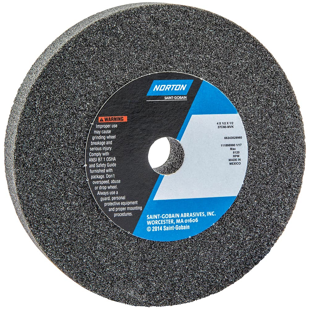 Norton - Surface Grinding Wheels Wheel Diameter (Decimal Inch): 4 Wheel Diameter (Inch): 4 - Americas Tooling