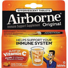 Airborne - Orange Flavor Immune Support Tablets - Vitamins/Supplements - Americas Tooling