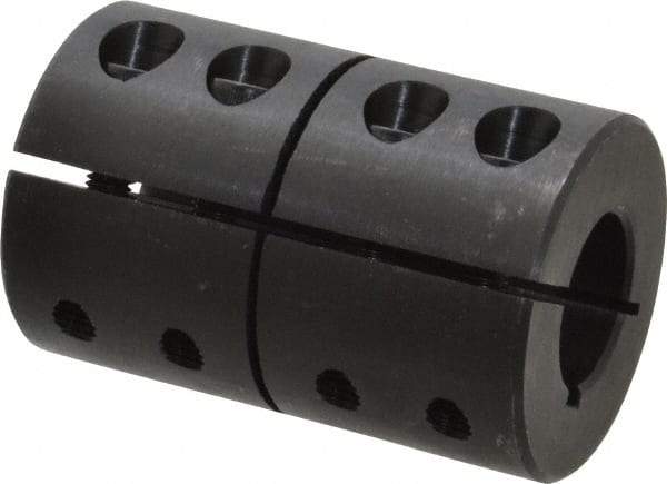 Climax Metal Products - 7/8" Bore, Steel, One Piece Clamping Shaft Collar - 1-7/8" Outside Diam, 2-7/8" Wide - Americas Tooling