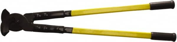 H.K. Porter - 25-1/2" OAL, 750 MCM Capacity, Cable Cutter - Oval Head, Rubber Grips Handle - Americas Tooling