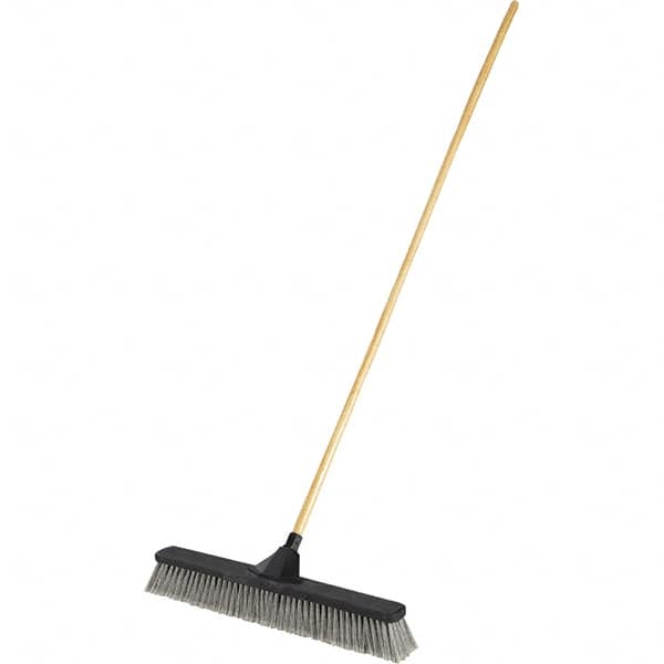 Rubbermaid - 24" Fine Particle Polyethylene Push Broom - Americas Tooling