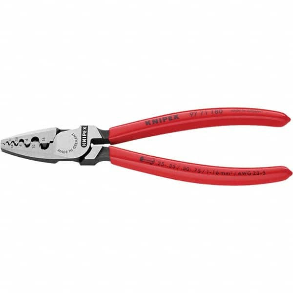 Knipex - Crimpers Type: Crimping Pliers Style: Crimping Pliers for End Sleeves (Ferrules) - Americas Tooling