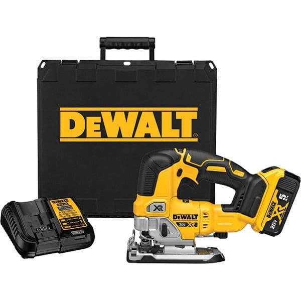 DeWALT - Cordless Jigsaws Voltage: 20 Strokes per Minute: 3200 - Americas Tooling