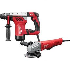 Milwaukee Tool - 120V 1-1/8" Chuck Electric Rotary Hammer - Americas Tooling