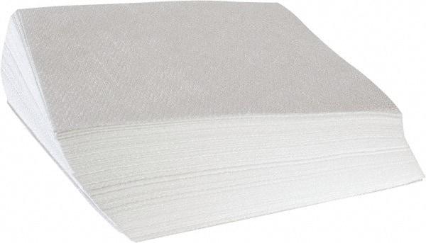 Kimtech - Flat Fold Clean Room/Lab/Critical Task Wipes - Poly Pack, 9" x 9" Sheet Size, White - Americas Tooling