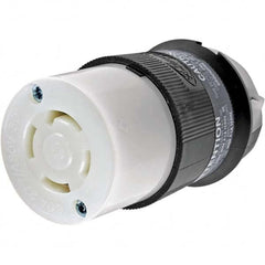 Hubbell Wiring Device-Kellems - 3-Phase Wye 277/480 VAC 30A NEMA L19-30R Industrial Twist Lock Connector - Americas Tooling