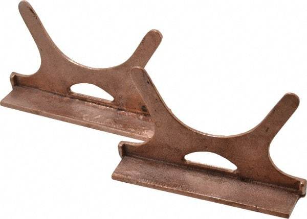 Wilton - 5-1/2" Jaw Width, Copper, Vise Jaw Cap - Americas Tooling