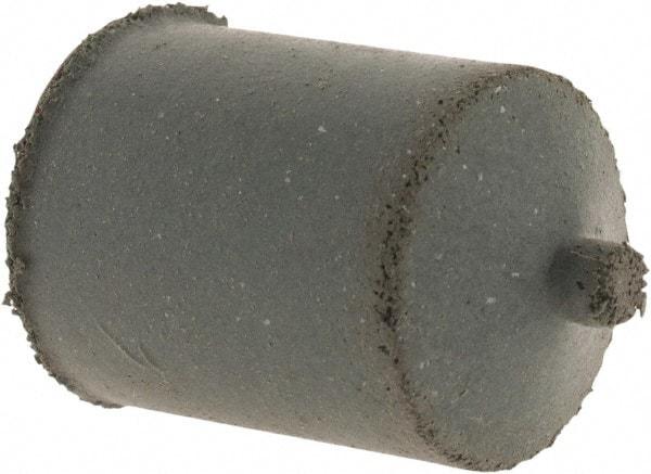 Cratex - 7/8" Max Diam x 1-1/4" Long, Cone, Rubberized Point - Coarse Grade, Silicon Carbide, 1/4" Arbor Hole, Unmounted - Americas Tooling