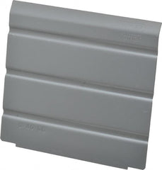 Vidmar - Tool Box Steel Drawer Divider - 4-1/4" Wide x 4-5/8" Deep x 4-1/2" High, Gray, For Vidmar Cabinets - Americas Tooling