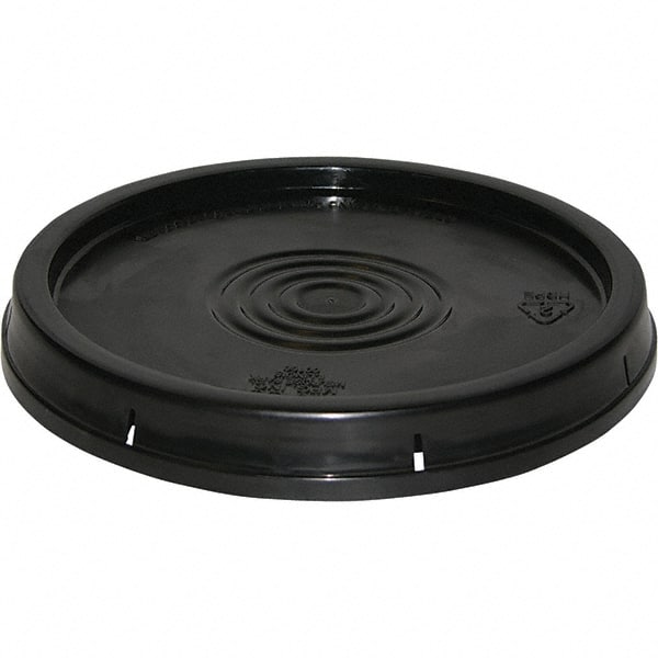 Vestil - Tote & Storage Container Lids For Use With: 3-1/2, 5 & 6 Gallon Pails Width (Decimal Inch): 12.500 - Americas Tooling