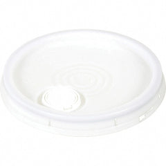 Vestil - Tote & Storage Container Lids For Use With: 3-1/2, 5 & 6 Gallon Pails Width (Decimal Inch): 12.500 - Americas Tooling