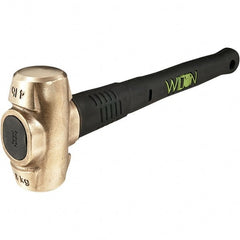 Wilton - Non-Sparking Hammers Tool Type: Brass Hammer Head Material: Brass - Americas Tooling