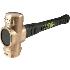 Wilton - Non-Sparking Hammers Tool Type: Brass Hammer Head Material: Brass - Americas Tooling