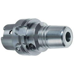 Guhring - HSK100A 53mm Shank Diam Taper Shank, 32mm Hole Diam, Hydraulic Tool Holder/Chuck - 160mm Projection, 110mm Clamp Depth, 15,000 RPM - Exact Industrial Supply