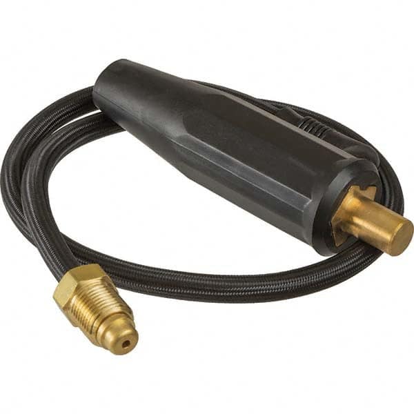 PRO-SOURCE - TIG Torch Parts & Accessories Type: Dinse Plug Length (Inch): 18 - Americas Tooling