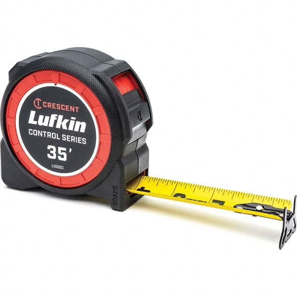 Lufkin - 35' x 1-3/16" Yellow/Black Blade Tape Measure - Americas Tooling