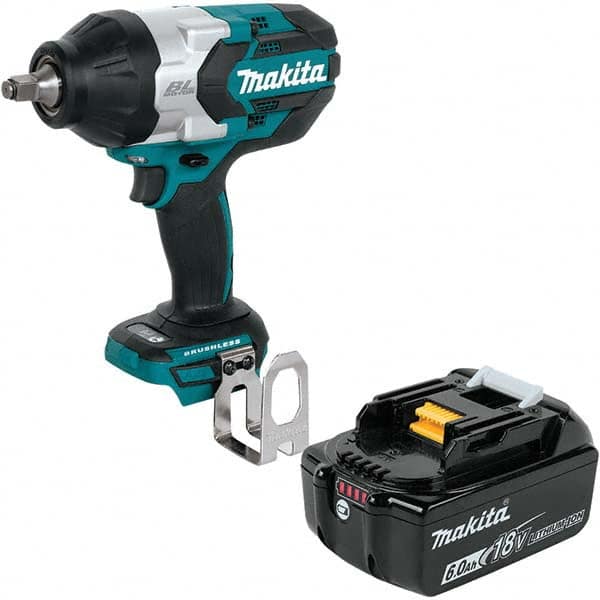 Makita - Cordless Impact Wrenches & Ratchets Voltage: 18.0 Drive Size (Inch): 1/2 - Americas Tooling