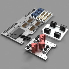 Phillips Precision - Laser Etching Fixture Kits Type: Laser Fixture System Number of Pieces: 52 - Americas Tooling