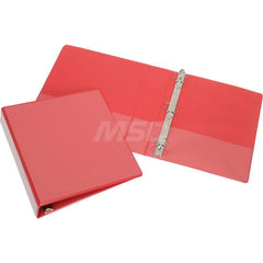 Ring Binders; Binder Type: 3 Hole Binder; Capacity: 1 1/2″; Color: Red; Material: Vinyl; Size: 8-1/2x11; Minimum Order Quantity: Vinyl; Material: Vinyl